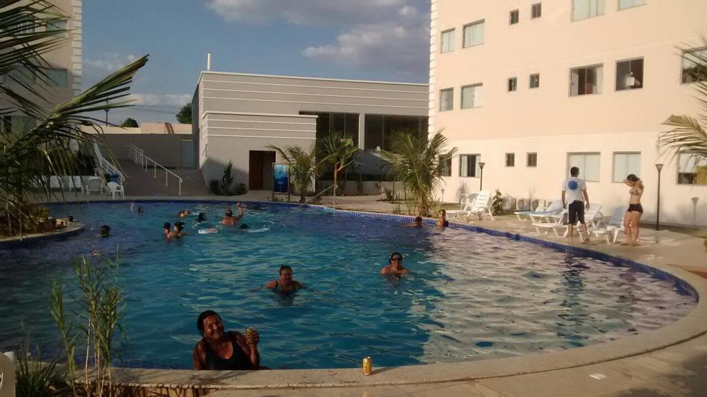 Apartamento Encontro das Águas Caldas Novas Exterior foto